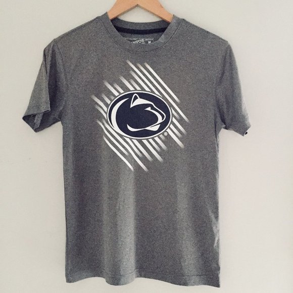 Penn State Grey Campus Heritage Graphic Logo T-shirt Youth Medium 12-14 - Picture 1 of 4